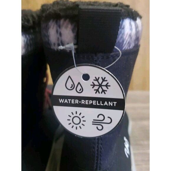 Ryka Alyssa Water Resistant Soft Faux Fur Ankle Boots Womens Size 7.5 Black - Picture 6 of 12